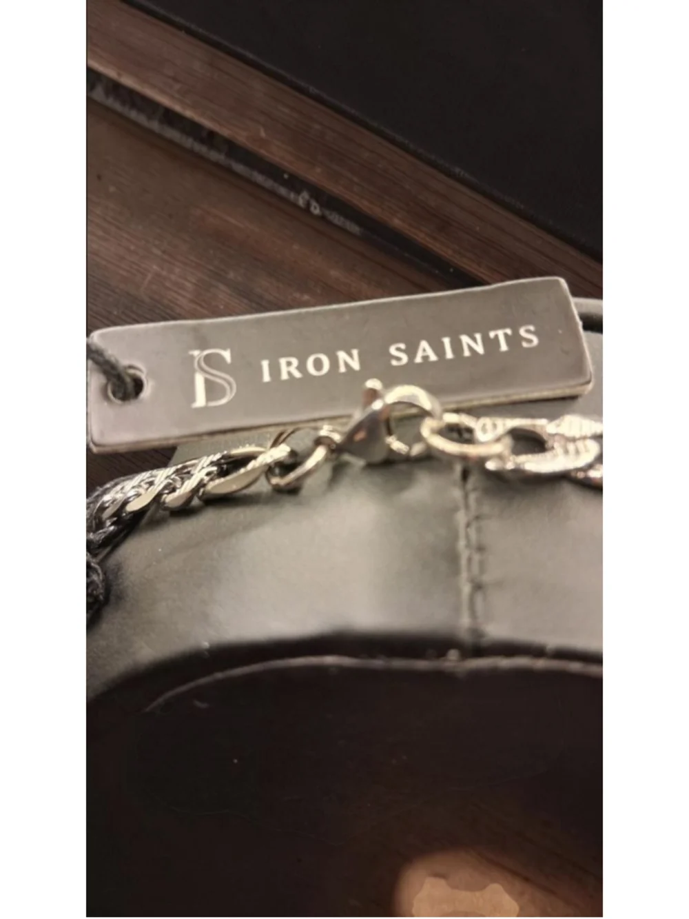 Marine Link Necklace in Stainless Steel 22 Inches